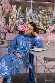 Sobia Nazir Prints Embroidered Lawn Unstitched 3Pc Suit SNP26-1A