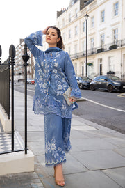 Sobia Nazir Prints Embroidered Lawn Unstitched 3Pc Suit SNP26-1A