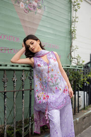 Sobia Nazir Prints Embroidered Lawn Unstitched 3Pc Suit SNP26-3A