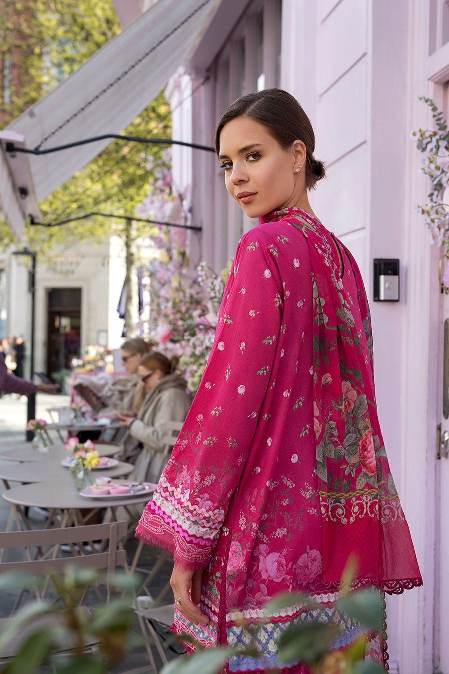 Sobia Nazir Prints Embroidered Lawn Unstitched 3Pc Suit SNP26-4A