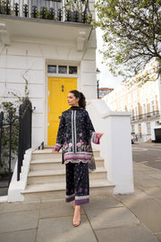Sobia Nazir Prints Embroidered Lawn Unstitched 3Pc Suit SNP26-4B
