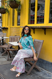 Sobia Nazir Prints Embroidered Lawn Unstitched 3Pc Suit SNP26-5B