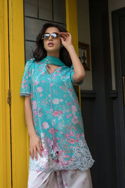 Sobia Nazir Prints Embroidered Lawn Unstitched 3Pc Suit SNP26-5B