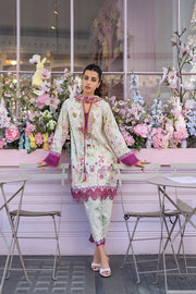 Sobia Nazir Prints Embroidered Lawn Unstitched 3Pc Suit SNP26-7B