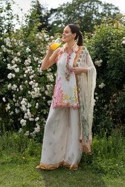 Sobia Nazir Prints Vol-02 Embroidered Lawn Unstitched 3Pc Suit SNP26V2-4A
