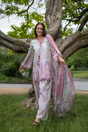 Sobia Nazir Prints Vol-02 Embroidered Lawn Unstitched 3Pc Suit SNP26V2-5A
