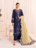 Faiza Faisal Celine Unstitched Lawn 3Pc Suit FNF-SS25-0418 SOFIE