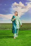 Feathers Dosti Digital Printed Khaddar Unstitched 3Pc Suit SOLEEN-FT575