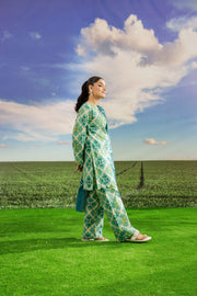 Feathers Dosti Digital Printed Khaddar Unstitched 3Pc Suit SOLEEN-FT575
