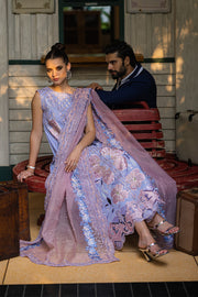 Mushq Orient Express Embroidered Lawn Unstitched 3Pc Suit MSF-08 Soleil