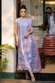 Mushq Orient Express Embroidered Lawn Unstitched 3Pc Suit MSF-08 Soleil