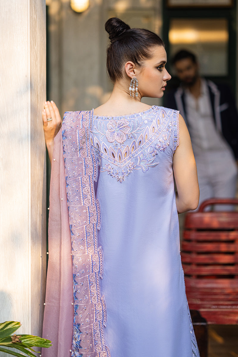 Mushq Orient Express Embroidered Lawn Unstitched 3Pc Suit MSF-08 Soleil