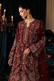 Emaan Adeel Celeste Embroidered Organza Unstitched 3Pc Suit - SOLSTICE