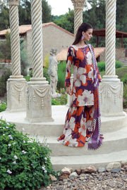 Feathers Premium Printed Lawn Unstitched 3Pc Suit SOLTREX-FT535