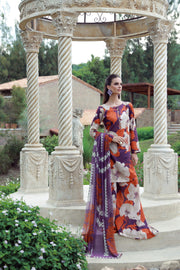 Feathers Premium Printed Lawn Unstitched 3Pc Suit SOLTREX-FT535
