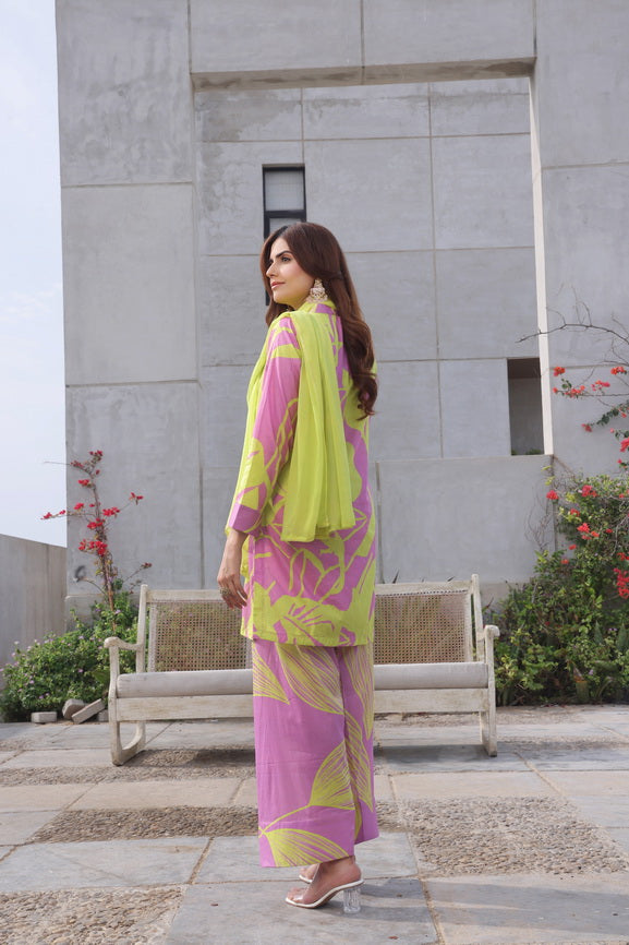 Feathers Whisper Winds Unstitched Printed Lawn 3Pc Suit SORAYE-FT489
