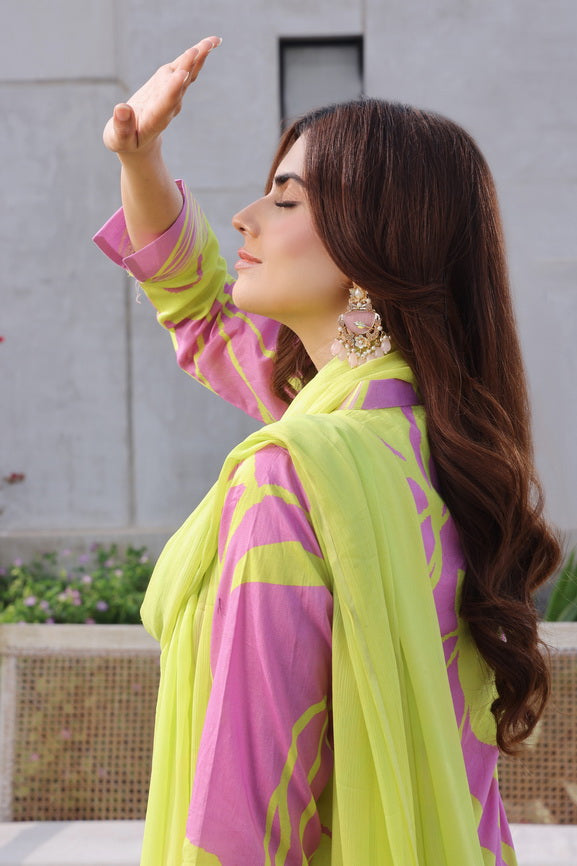 Feathers Whisper Winds Unstitched Printed Lawn 3Pc Suit SORAYE-FT489