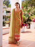 Hussain Rehar Eid Luxury Lawn Unstitched Embroidered 3Pc Suit - SORBET
