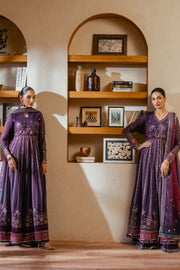 Xenia Formals Niran Embroidered Chiffon Unstitched 3Pc Suit XF-03 SOURATI