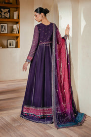 Xenia Formals Niran Embroidered Chiffon Unstitched 3Pc Suit XF-03 SOURATI