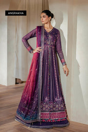 Xenia Formals Niran Embroidered Chiffon Unstitched 3Pc Suit XF-03 SOURATI