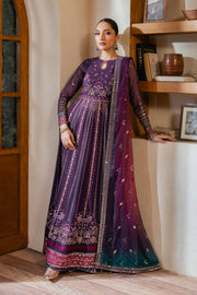 Xenia Formals Niran Embroidered Chiffon Unstitched 3Pc Suit XF-03 SOURATI