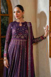 Xenia Formals Niran Embroidered Chiffon Unstitched 3Pc Suit XF-03 SOURATI
