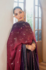 Xenia Formals Niran Embroidered Chiffon Unstitched 3Pc Suit XF-03 SOURATI