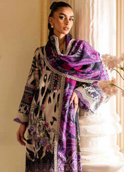 Nureh Signature Printed Marina Unstitched 3Pc Suit SP-130