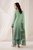 Serene Premium Lumea Embroidered Pret Cotton Satin 3Pc Suit SP-143 Alina