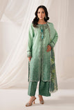 Serene Premium Lumea Embroidered Pret Cotton Satin 3Pc Suit SP-143 Alina