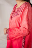 Serene Premium Lumea Embroidered Pret Cotton Satin 3Pc Suit SP-148 Noelle