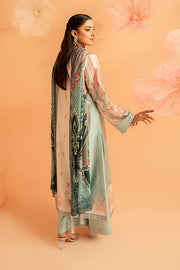 Serene Premium Amelia Printed Silk Pret 3Pc Suit SP-149 Celeste Bloom