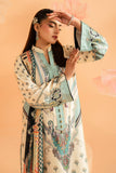 Serene Premium Amelia Printed Silk Pret 3Pc Suit SP-150 Verdant Élan