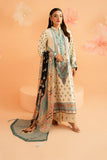 Serene Premium Amelia Printed Silk Pret 3Pc Suit SP-150 Verdant Élan