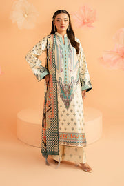 Serene Premium Amelia Printed Silk Pret 3Pc Suit SP-150 Verdant Élan