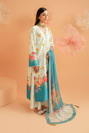 Serene Premium Amelia Printed Silk Pret 3Pc Suit SP-151 Flora Serenade