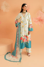 Serene Premium Amelia Printed Silk Pret 3Pc Suit SP-151 Flora Serenade