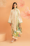 Serene Premium Amelia Printed Silk Pret 3Pc Suit SP-153 Ivory Botanica