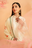 Serene Premium Amelia Printed Silk Pret 3Pc Suit SP-153 Ivory Botanica