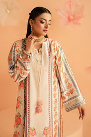 Serene Premium Amelia Printed Silk Pret 3Pc Suit SP-154 Rosé Charm