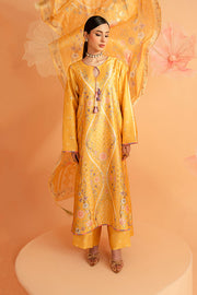Serene Premium Amelia Printed Silk Pret 3Pc Suit SP-156 Sunlit Aura