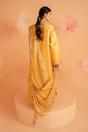 Serene Premium Amelia Printed Silk Pret 3Pc Suit SP-156 Sunlit Aura