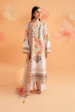 Serene Premium Amelia Printed Silk Pret 3Pc Suit SP-157 Lilac Opulence
