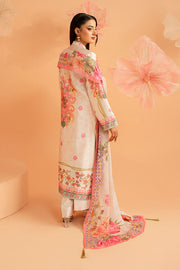 Serene Premium Amelia Printed Silk Pret 3Pc Suit SP-158 Blush Reverie