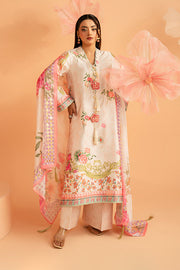Serene Premium Amelia Printed Silk Pret 3Pc Suit SP-158 Blush Reverie