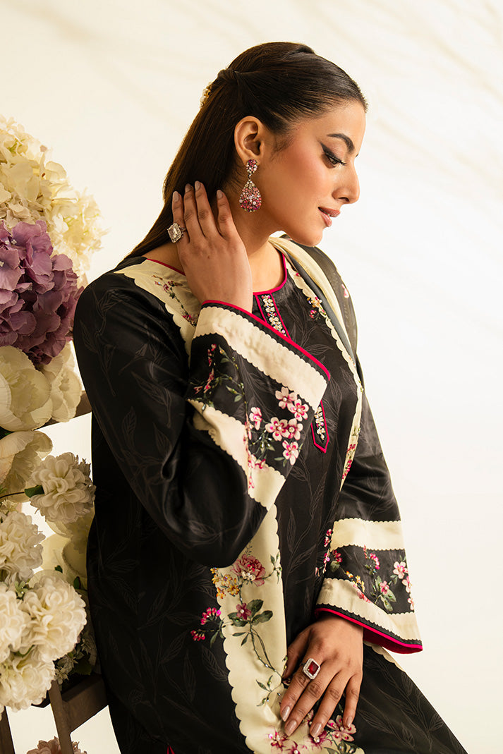 Serene Premium Celeste Embroidered Silk Pret 3Pc Suit SP-161 Vega