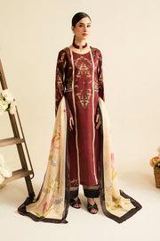 Serene Premium Celeste Embroidered Silk Pret 3Pc Suit SP-162 Al Tair