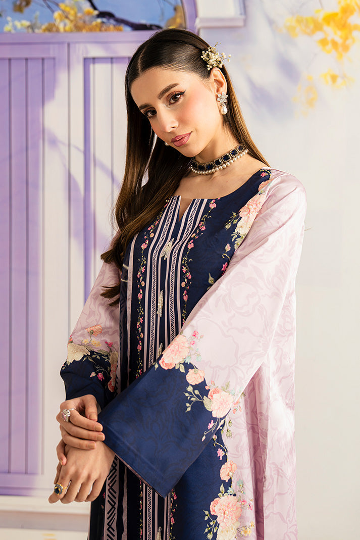 Serene Premium Celeste Embroidered Silk Pret 3Pc Suit SP-164 Estelle
