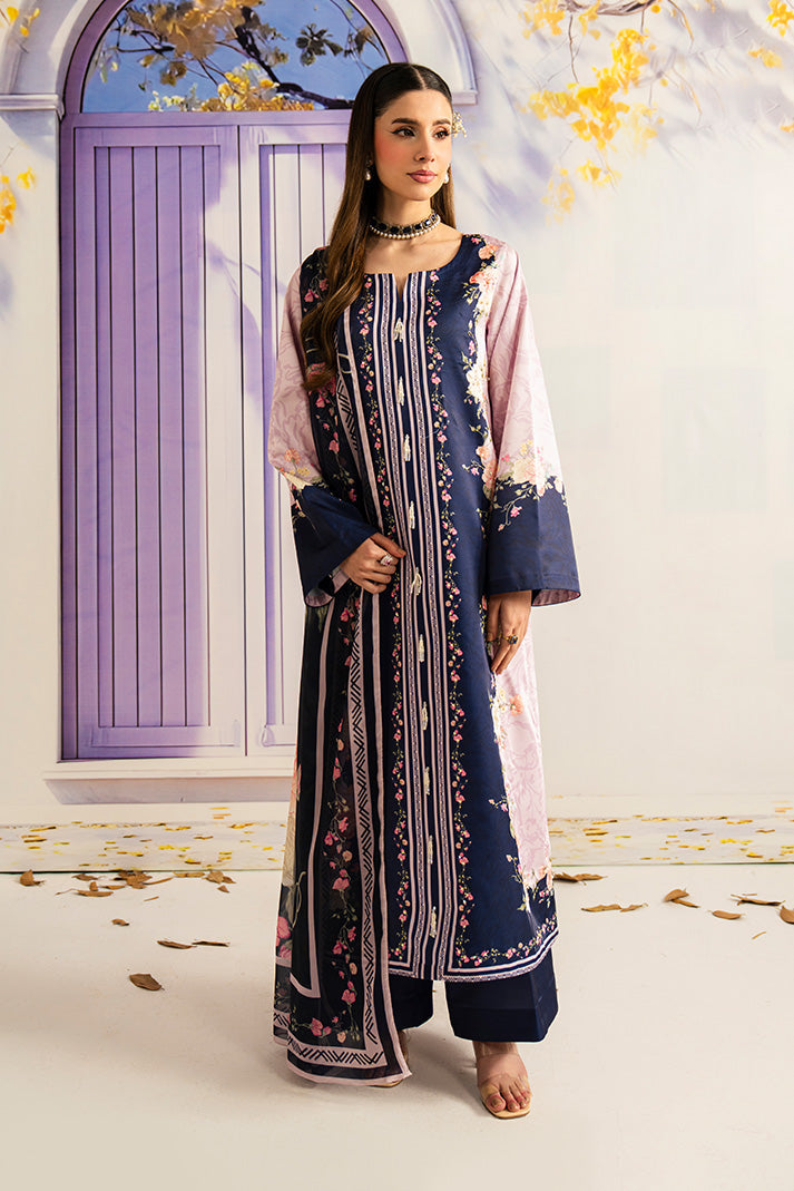 Serene Premium Celeste Embroidered Silk Pret 3Pc Suit SP-164 Estelle